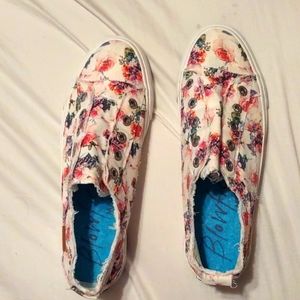 Blowfish Malibu floral sneakers